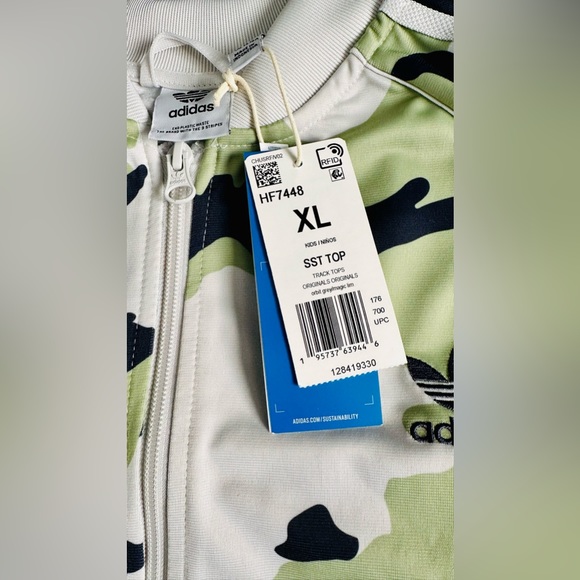 Adidas camouflage track jacket. NWT - Picture 3 of 6